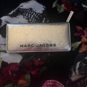 Marc Jacobs Metallic Silver Wallet